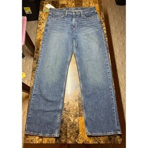 Goodfellow Co Mens Relaxed Fit Total Flex Jeans Dark Wash Size 32W 32L‎